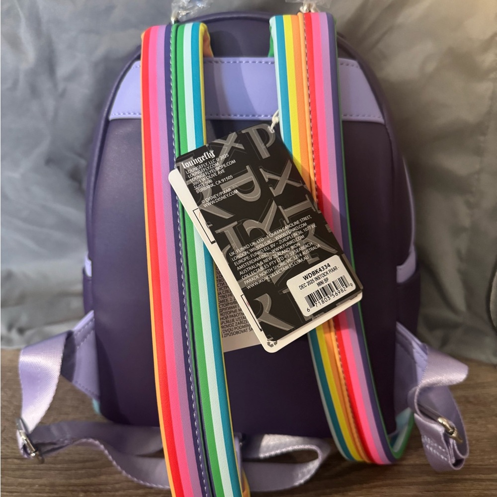 Inside Out Lightup Loungefly Backpack NWT - Picture 2 of 2